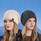 Women Winter Casual Fleece-lined Knit Solid Hat