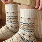 5 Pairs Men Winter Thick Warm Long Socks