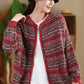 Women Autumn Cotton Knit Cardigan Sweater