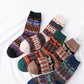 5 Pairs Women Winter Ethnic Wool Socks