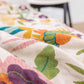 Multi-layer Cotton Flower Jacquard Bedcover Sofa Blanket