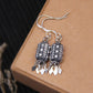 Women Vintage S925Silver Lantern Tassel Earrings