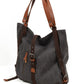 Women Casual Canvas Shoulder Bag Backpack