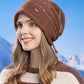 Women Winter Fashion Warm Hemming Knit Hat