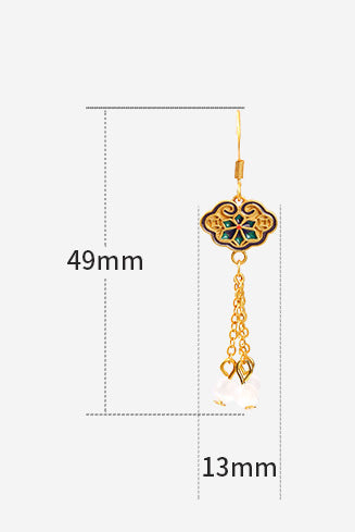 Temperament Retro Tassel Earrings