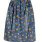 Women Casual Summer Sunflower Print Loose Skirt