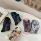 5 Pairs Women Winter Flower Animals Jacquard Socks