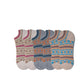 3 Pairs Women Summer Ethnic Short Socks