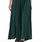 Women Summer Casual Solid Wide-leg Loose Pants