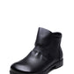 Women Vintage Genuine Leather Low Heel Boots