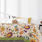 Multi-layer Cotton Flower Jacquard Bedcover Sofa Blanket