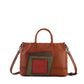 Women Leather Patchwork Laege Capacity Hand Bag Shoulder Bag