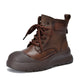 Women Winter Genuine Leather Strap Mid-Heel Martine Boots