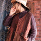 Women Retro Print Linen Cotton Padded Vest