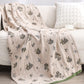 Adualt 100%Cotton Flower Jacquard Bath Towl