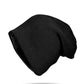 Women Casual Winter Solid Cotton Keep Warm Knit Cap