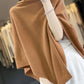 Women Winter Casual Solid Knit Warm Turtleneck Shawl