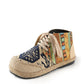 Women Autumn Ethnic Linen Embroidery Ankle Boots