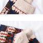 5 Pairs Women Winter Ethnic Wool Socks