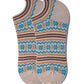 3 Pairs Women Summer Ethnic Short Socks