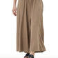 Women Summer Casual Solid Wide-leg Loose Pants