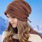 Women Winter Fashion Warm Hemming Knit Hat