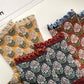 3 Pairs Women Autumn Artsy Flower Jacquard Socks