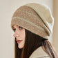 Women Winter Colorblock Warm Knit Hat