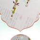 Antique Long Bamboo Tassel Earrings New Chinese Fan-Shaped Earrings