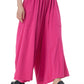 Women Summer Casual Solid Wide-leg Loose Pants