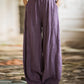 Women Vintage Autumn Tie-dye Ramie Harem Pants