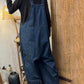 Women Casual Solid Denim Loose Jumpsuits