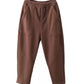 Women Autumn Vintage Cotton Fleece-lined Harem Pants