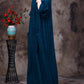 Women Winter Solid Vintage Knitted Maxi Coat