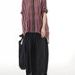 Women Summer Artsy Plaid Loose Thin Wide-leg Pants