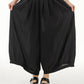 Women Summer Artsy Plaid Loose Thin Wide-leg Pants