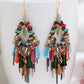 Bohemia Women S925Sliver Tassel Pandent Earrings