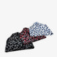 Unisex Summer Flower Print Scarf Hat