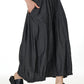 Women Casual Summer Solid Wide-leg Loose Pants