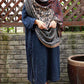 Women Vintage Ethnic Spliced Shawl Scarf