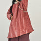 Women Vintage Autum Loose Thicken Warm Linen Coat