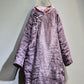 Women Vintage Autum Loose Thicken Warm Linen Coat