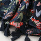 Women Artsy Butterfly Flower Tassel Shawl Scarf