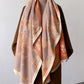 Women Winter Artsy Floral Jacquard Tassel Warm Shawl Scarf