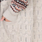 Women Autumn Stripe Colorblock Knitted Cardigan Coat