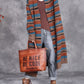 Women Autumn Lazy Stripe Knitted Cardigan Coat