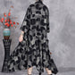 Women Artsy Autumn Irregular Semicircle Loose Coat