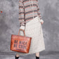 Women Autumn Artsy Spliced Knitted Hooded Dress