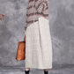 Women Autumn Artsy Spliced Knitted Hooded Dress