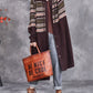 Women Autumn Artsy Stripe Hooded Knit Cardigan Coat